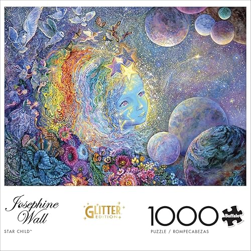 Miniatura 2 de Buffalo Games - JoWall - Star Child - Rompecabezas de 1000 piezas para adultos, rompecabezas desafiante perfecto para noches de juego - El tamaño