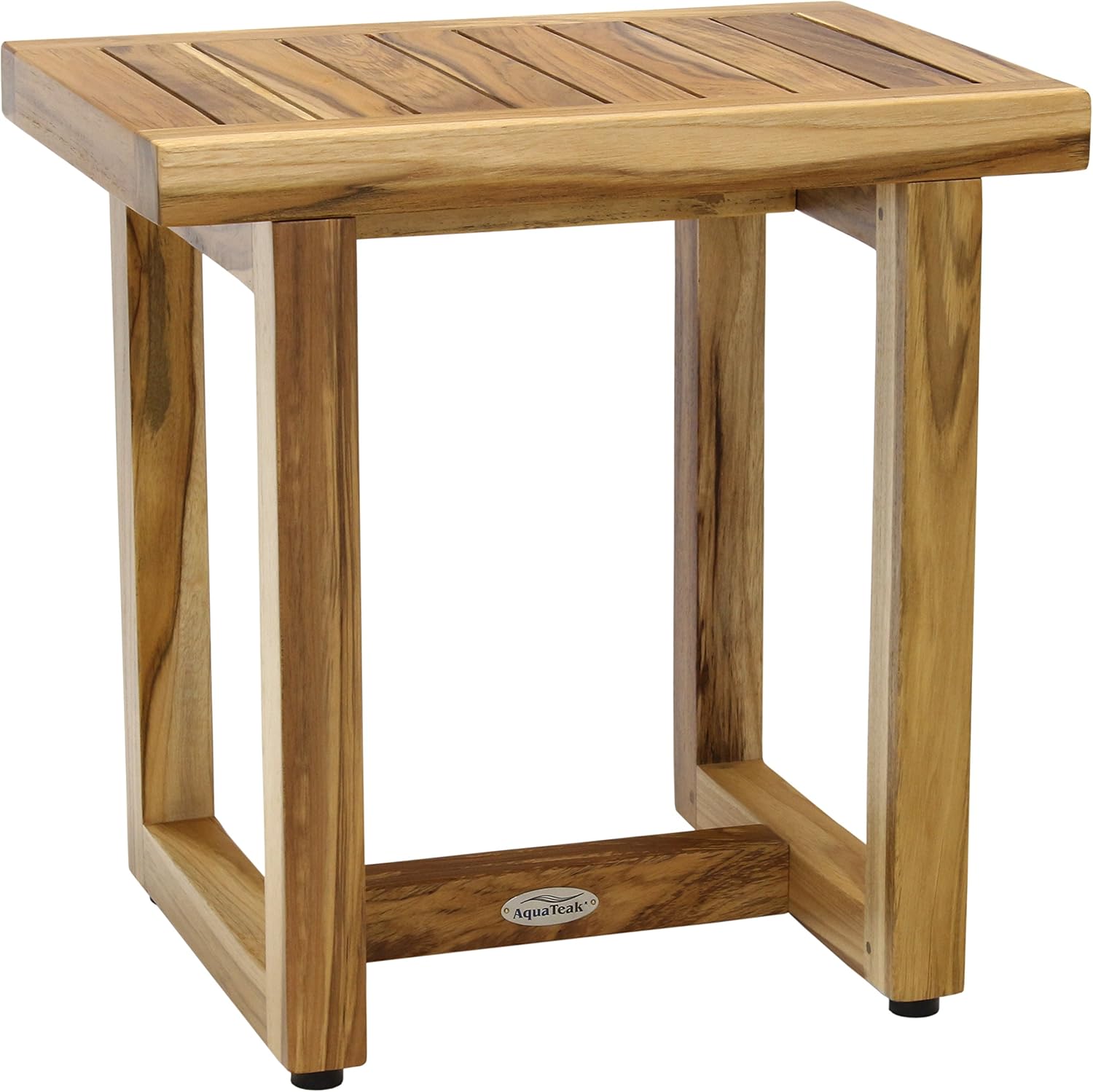 AquaTeak 18" Spa Shield Teak Shower Bench Health & Household