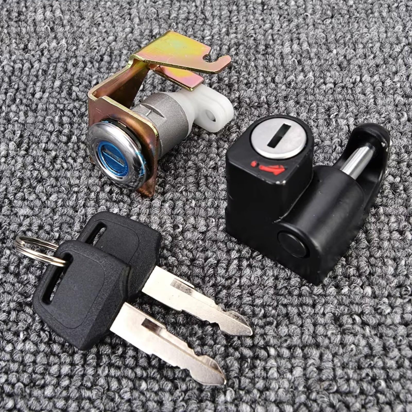 Interruptor De Arranque Lock Llave para VTR250 VTR 250 MC33 1998-2007 2006 2005 2004 2003 2002 2001 2000 Interruptor Encendido Cerradura Asiento Kit Llave Tapa Combustible
