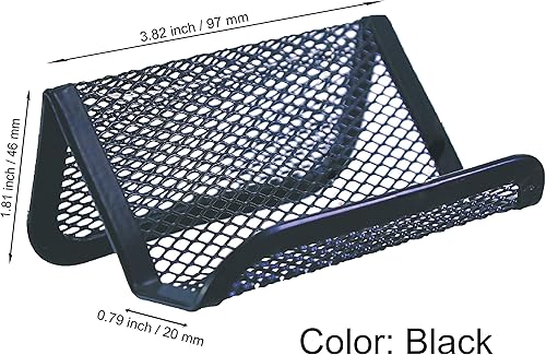 Miniatura 3 de AMT - Tarjetero de malla para escritorio (6 unidades)