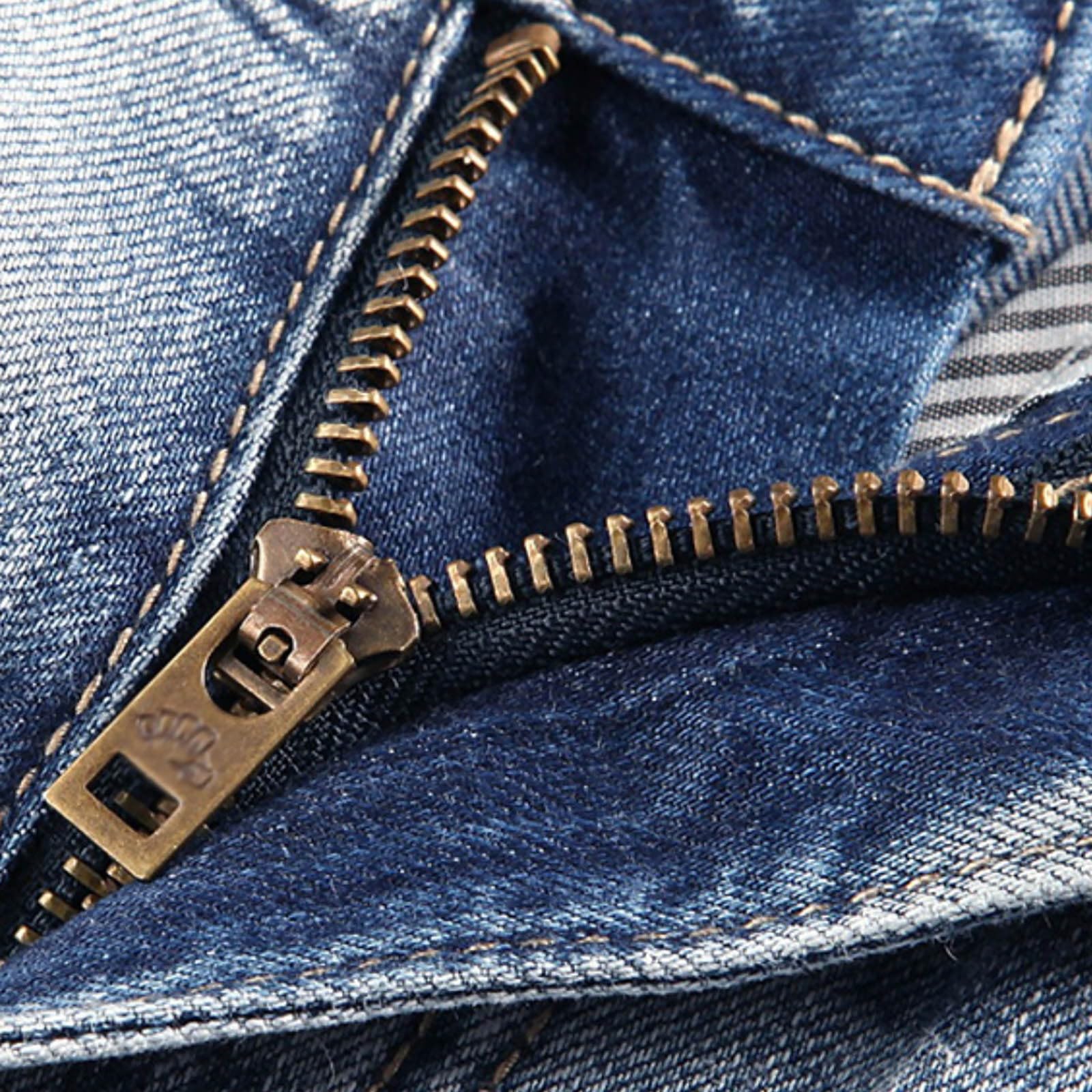 Generisch 3/4 Hose Herren Jeans： Dreiviertel Große Größen Caprihosen Stretch Cargo Shorts Knielang Cargohose Vintage Caprileggings Caprijeans Leichte Jeanshose