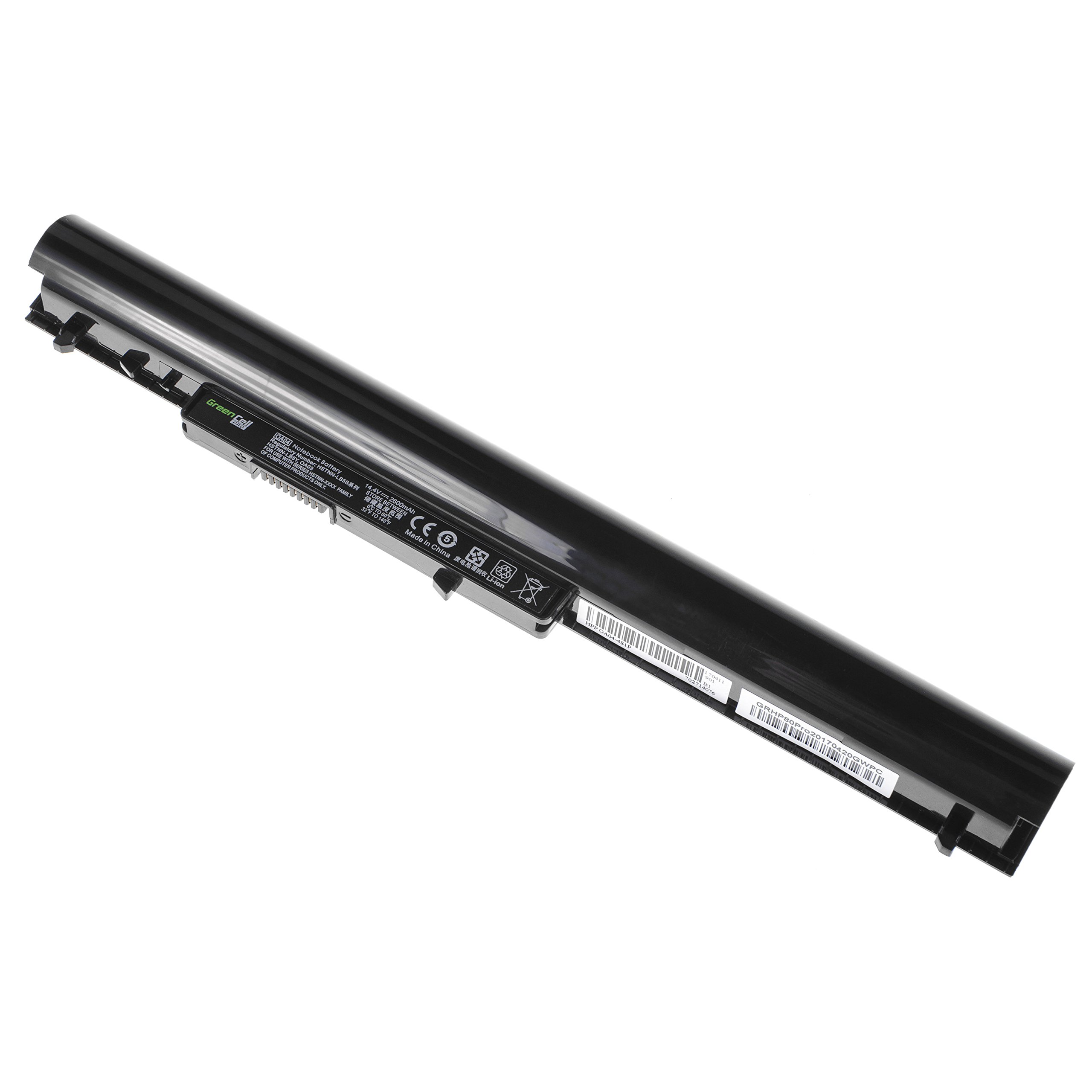 Green Cell® PRO Serie OA04 HSTNN-LB5S HSTNN-LB5Y HSTNN-PB5S HSTNN-PB5Y 746641-001 740715-001 Akku für HP Laptop (Original Samsung SDI Zellen, 4 Zellen, 2600mAh, Schwarz)