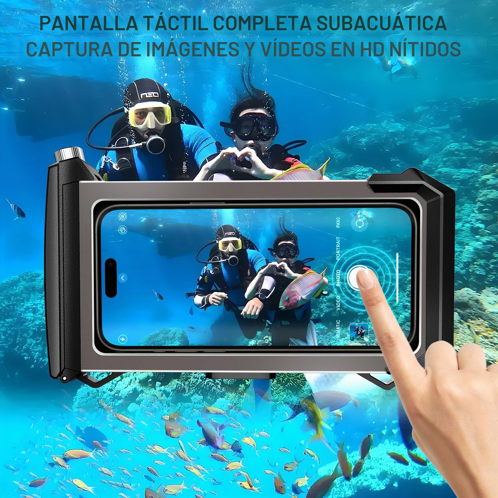 Funda Impermeable Móvil IPX8 Bolsa para Móvil Estanca a Prueba de Agua Compatible para iPhone 17 Pro 17 Air 17 Pro MAX 16e 16 15 14 13 Pro MAX 12 13 14 15 16 Pro Samsung S25 S24 S23 | Compatible para iPhone 17e 17 Pro 17 Air 17 Pro Max 16e 15 16 Pro 14 15