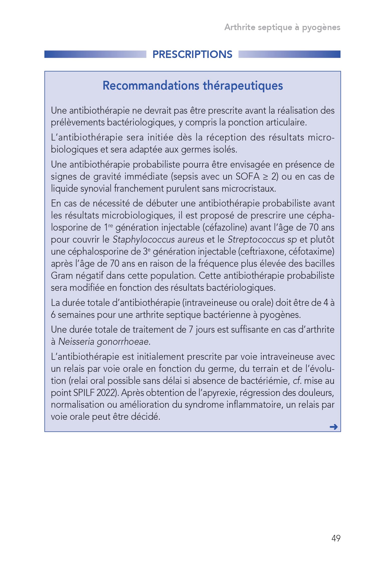 Ordonnances en rhumatologie: 109 prescriptions courantes