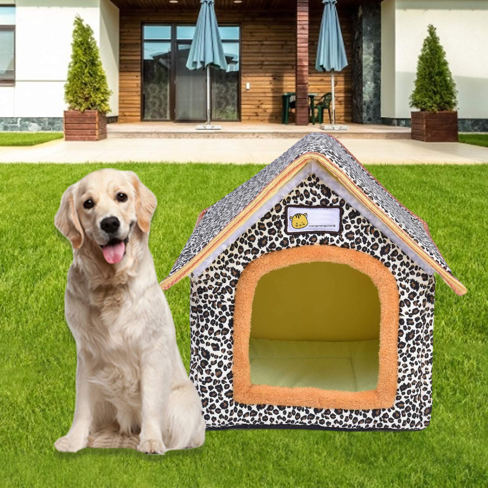 Kdksks Katzenhaus Outdoor Winterfest - Wasserdichtes Wohnhaus Für Streuner & Haustiere