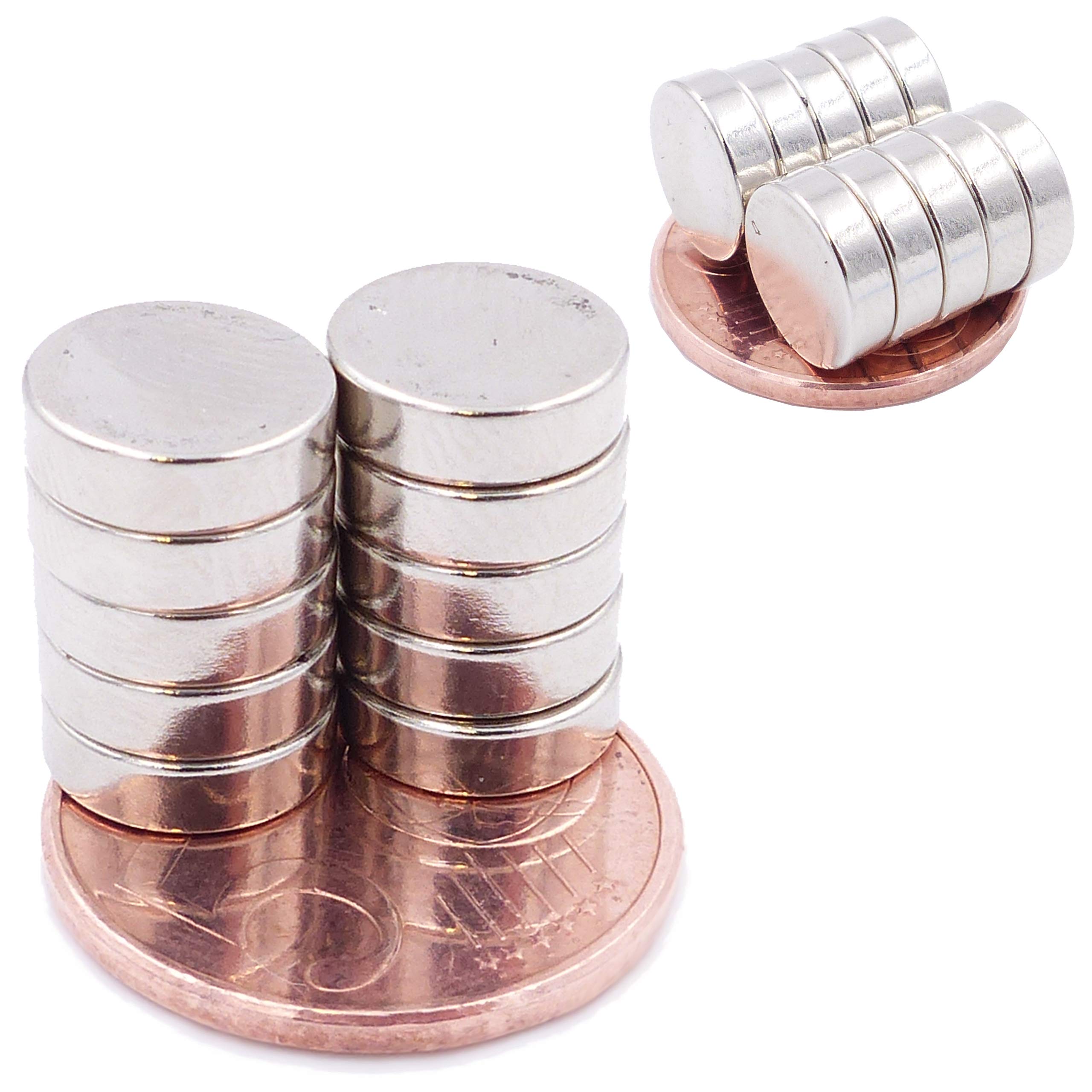 Oderra 60 Pezzi Calamite Potenti, Magneti al Neodimio 6 x 3 mm,Magneti per Lavagna Magnetica