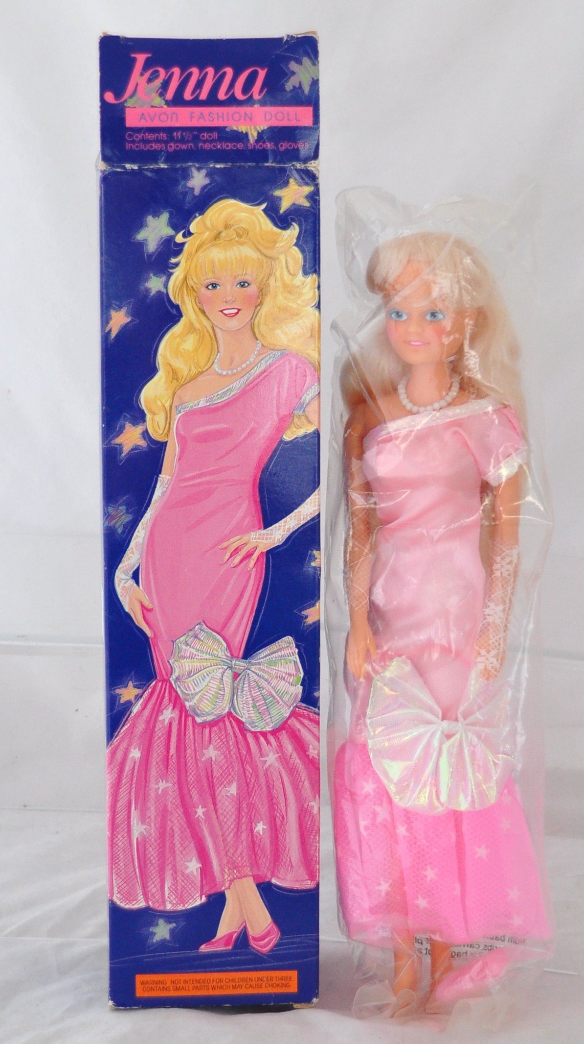 1990 Avon Jenna Fashion 11 1/2" Doll