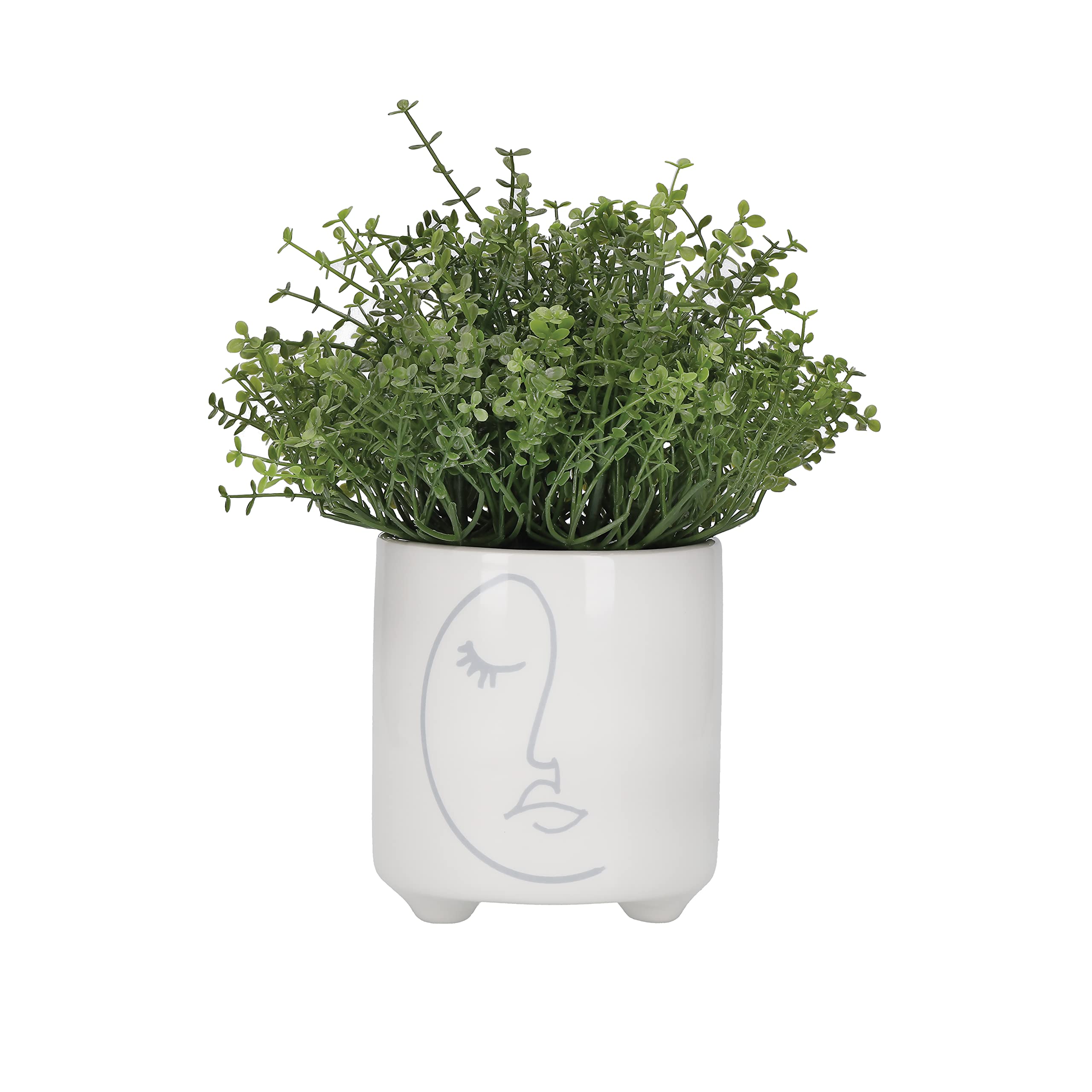 Vaso per piante e fiori Dolomite KAEMINGK in dolomia H 12.8 cm | Leroy