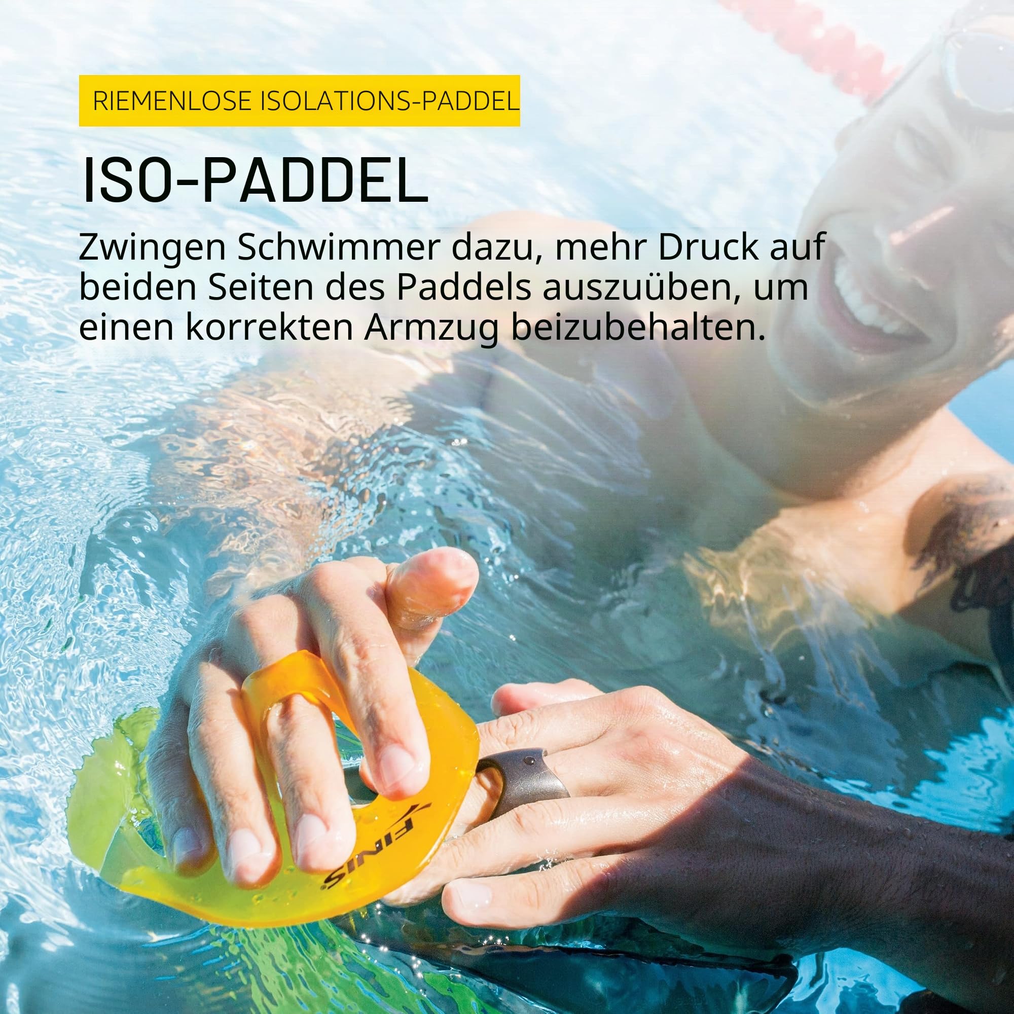 Finis Erwachsene Iso Swim Hand Paddles