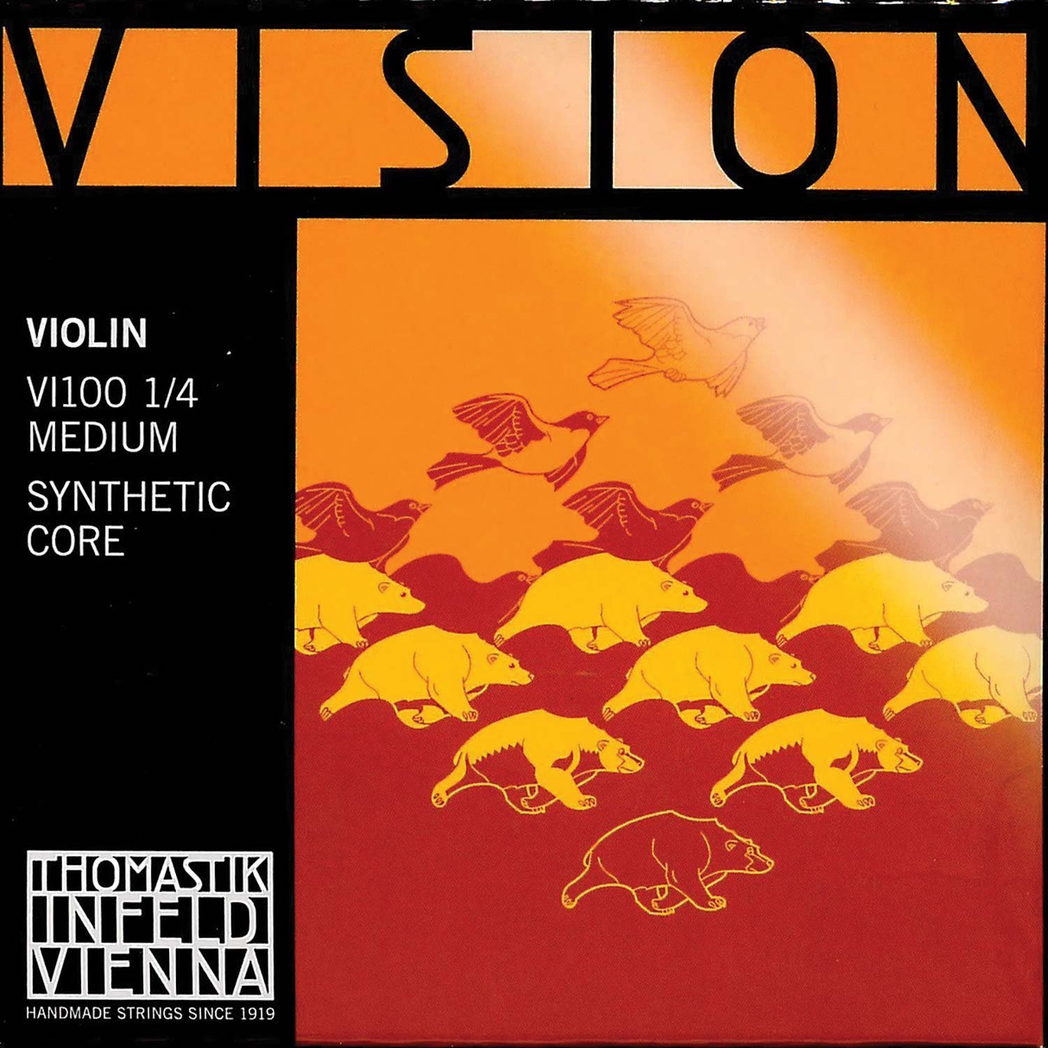 Amazon | Thomastik Vision 1/4 バイオリン弦セット