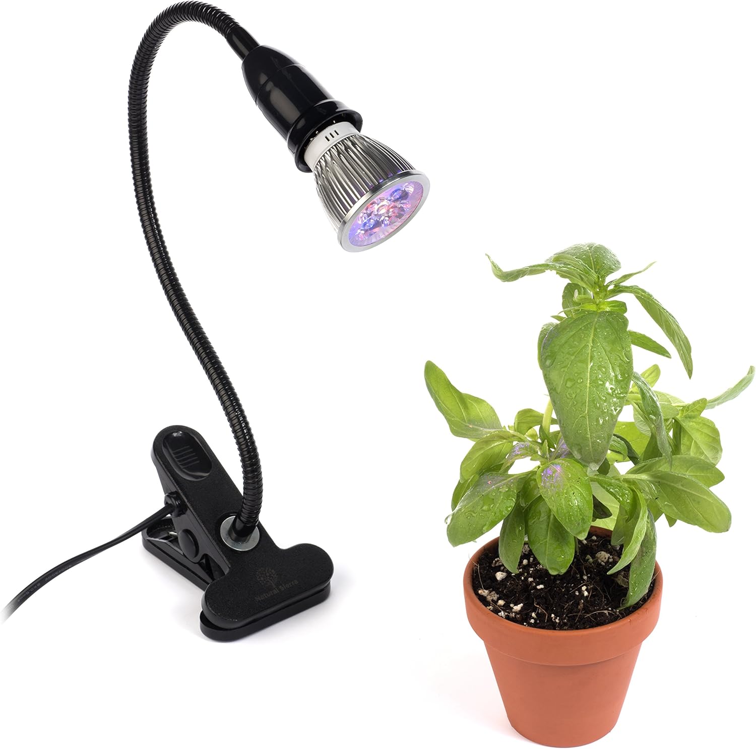 LED Grow Lights, Natural Sierra, REPLACEABLE 5W LED Bulb