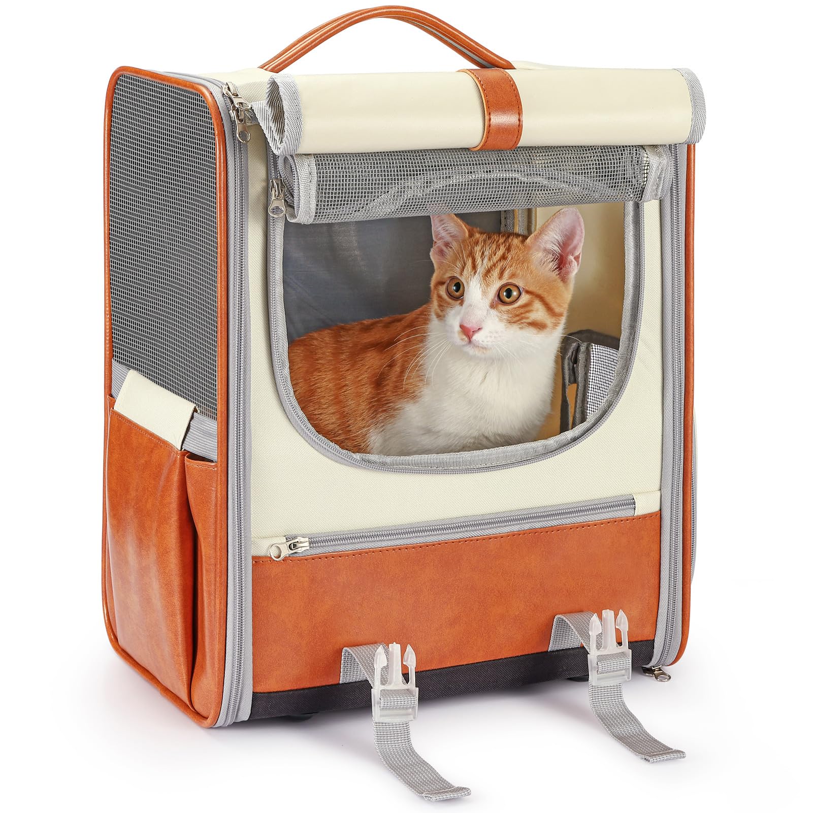 Amazon.co.jp: Octantis 猫 キャリー バッグ 猫用 小型犬用 リュック