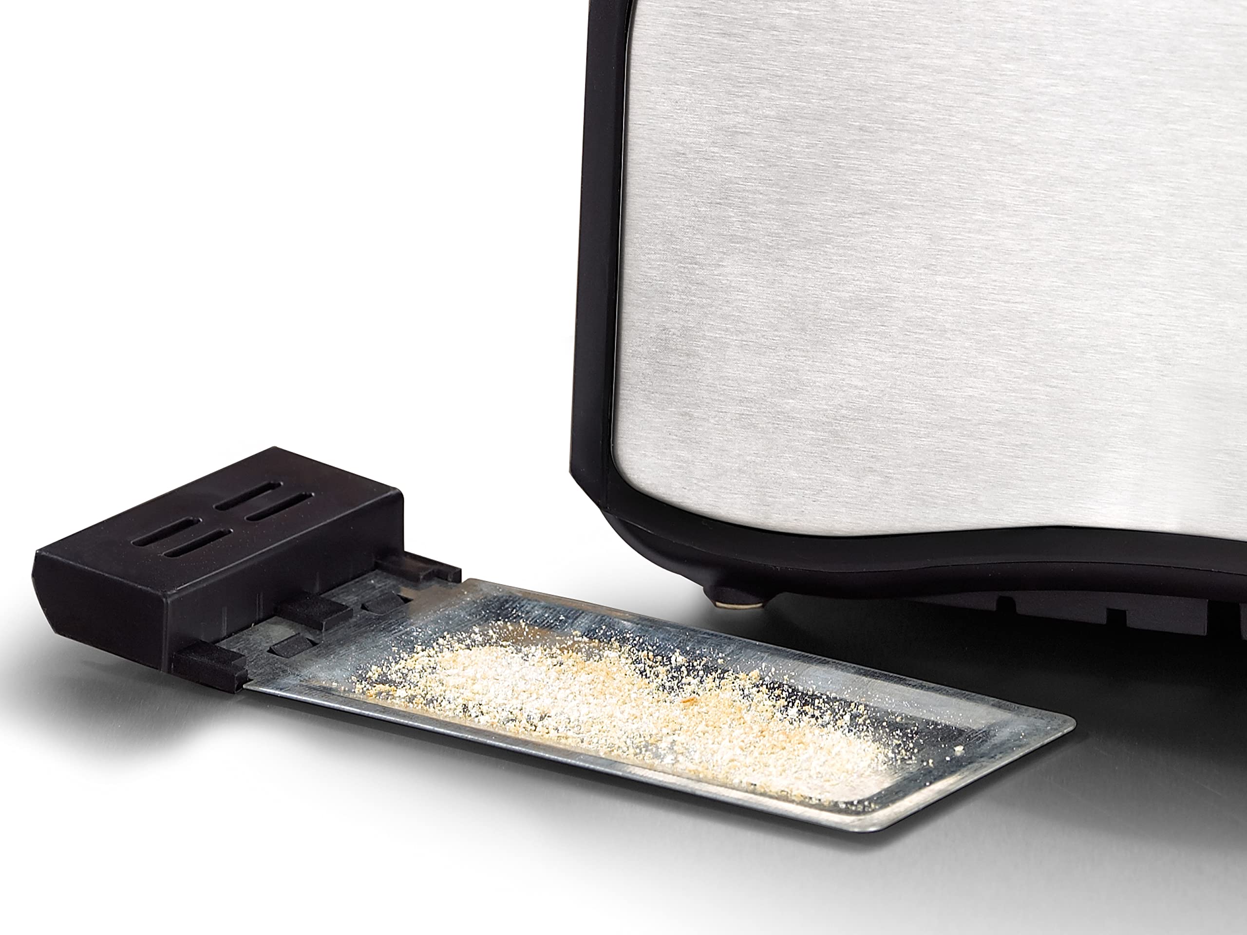 Tristar Br-1022 Tostadora con dos ranuras cortas, 6 niveles de tostado, bandeja recogemigas, función de descongelar, calentar y cancelar, expulsión automática, 800 W