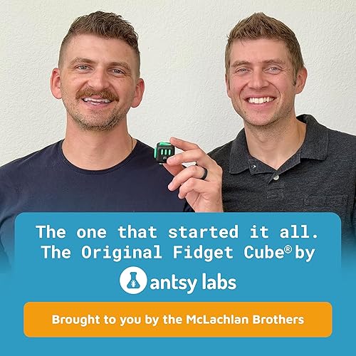 Miniatura 7 de Cubo Fidget de Antsy Labs - Encuentra tu enfoque y alivia el estrés - Cubo Fidget Cube de dados Dados,Agua,Fresco,Retro,Atardecer,Grafito