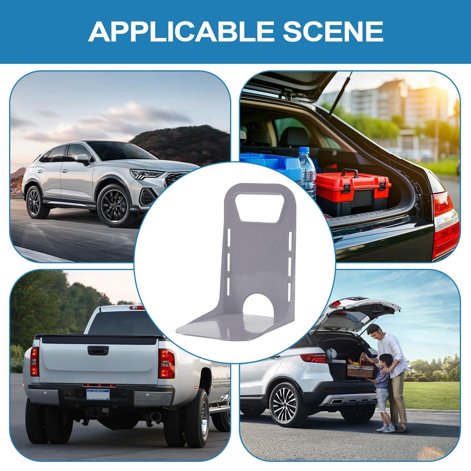 Auto-Kofferraum Blöcke 2er Set - Organizer Für Gepäck & Einkäufe