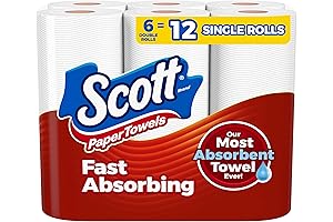 Scott Paper Towels: Your Household Hero for Spills and Messes