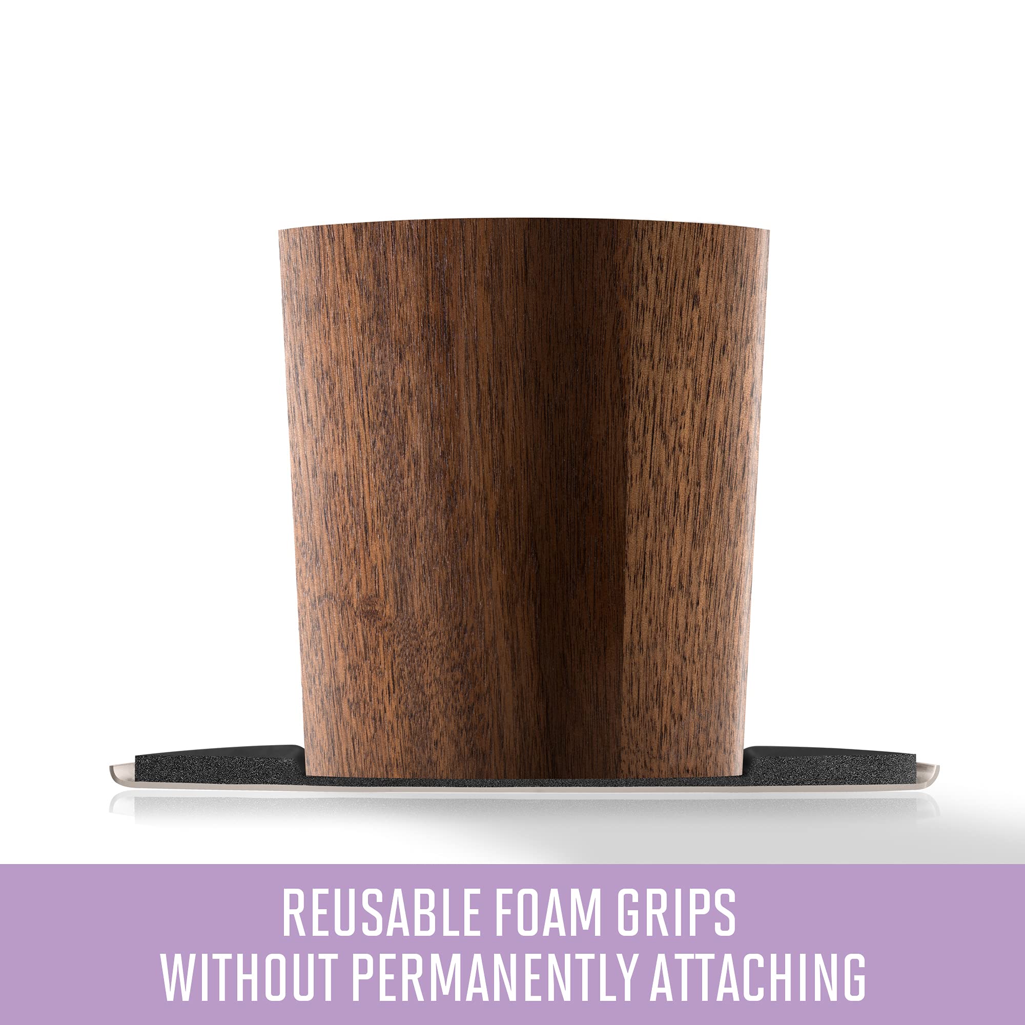 Super Sliders 3-1 2 x 6 Small Oval Reusable Furniture Sliders for Carpet Anti-Slip Protective Furniture Moving Pads — view 6