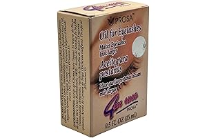 PROSA - Aceite para pestañas 4 en 1 para hacer crecer y alargar las pestañas
