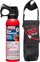 Vista 1 de Counter Assault Bear Spray – Osos, leones de montaña, coyotes – Largo alcance de 32 pies – Equipo de seguridad en spray de pimienta para senderismo