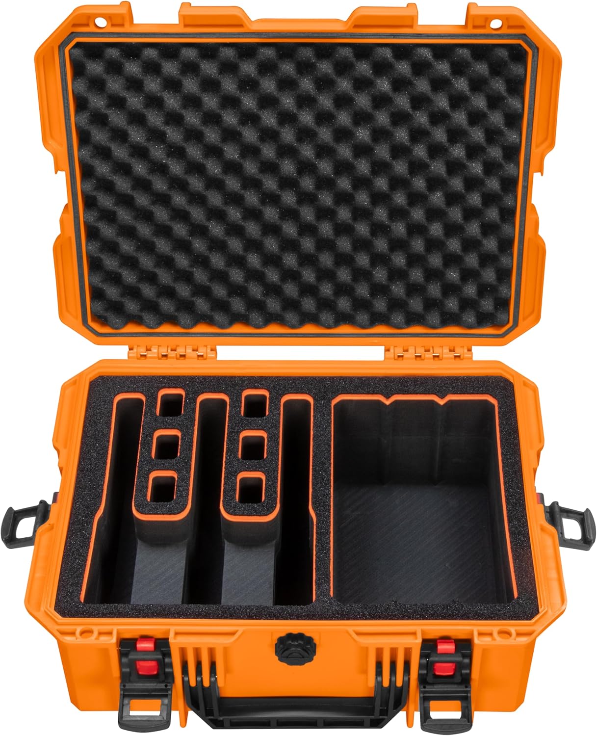 Eylar 18" Intact Stacker Series Hardcase with Recon Rack 5 Gun Adjustable EVA Foam Insert Range Case