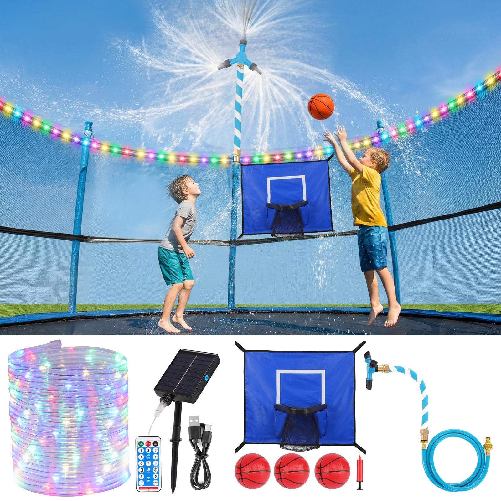 BYIUA 3-in-1 Trampoline Accessories Kit