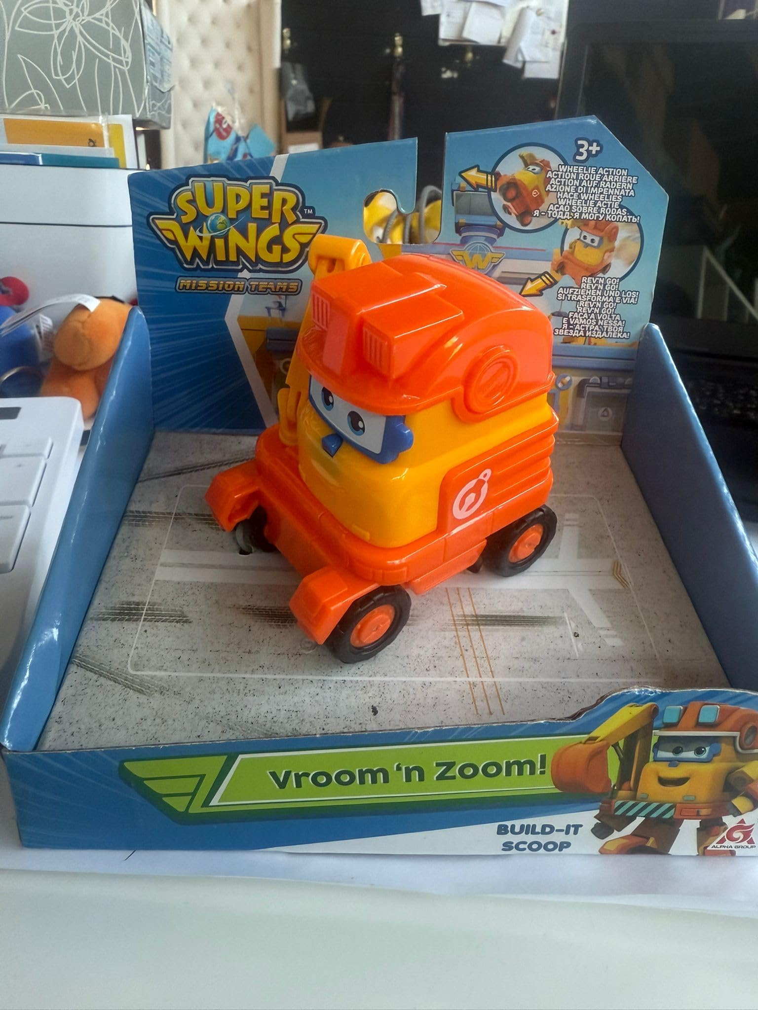 Super Wings Vroom N Zoom - Scoop (730101G) - Kreativjáték.hu
