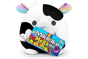 ZURU 14" Official Super Mario Mike and IKE Cow Squishmallow Plush Toy...