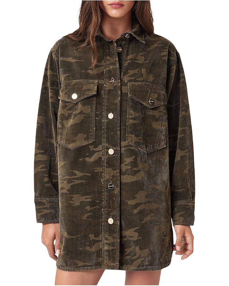 AllSaints Faye Flocked Dress - Main View