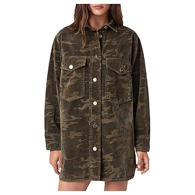 AllSaints Faye Flocked Dress Women