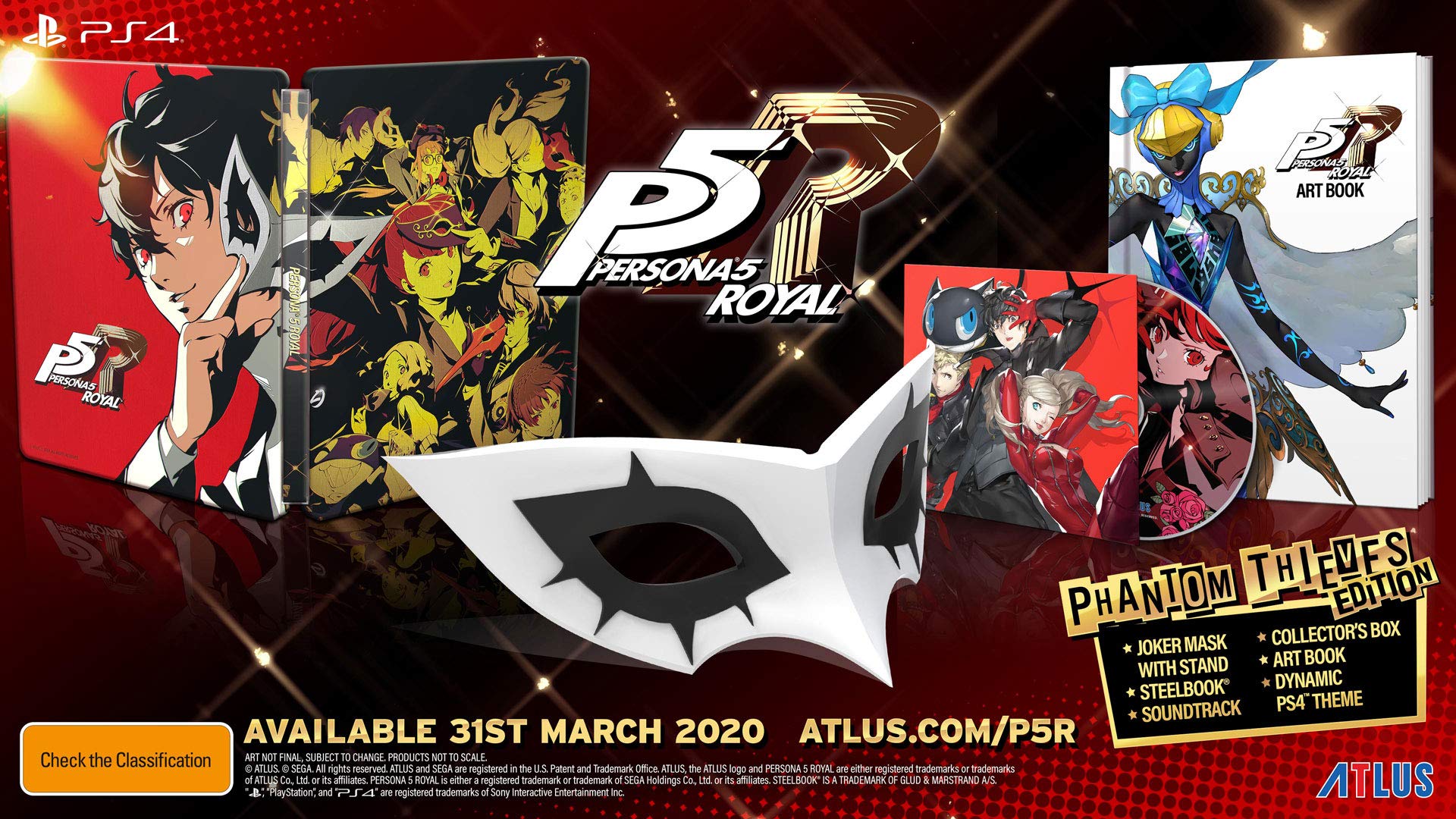 Persona 5 Royal Phantom Thieves Edition Playstation 4 Amazon Com Au Video Games
