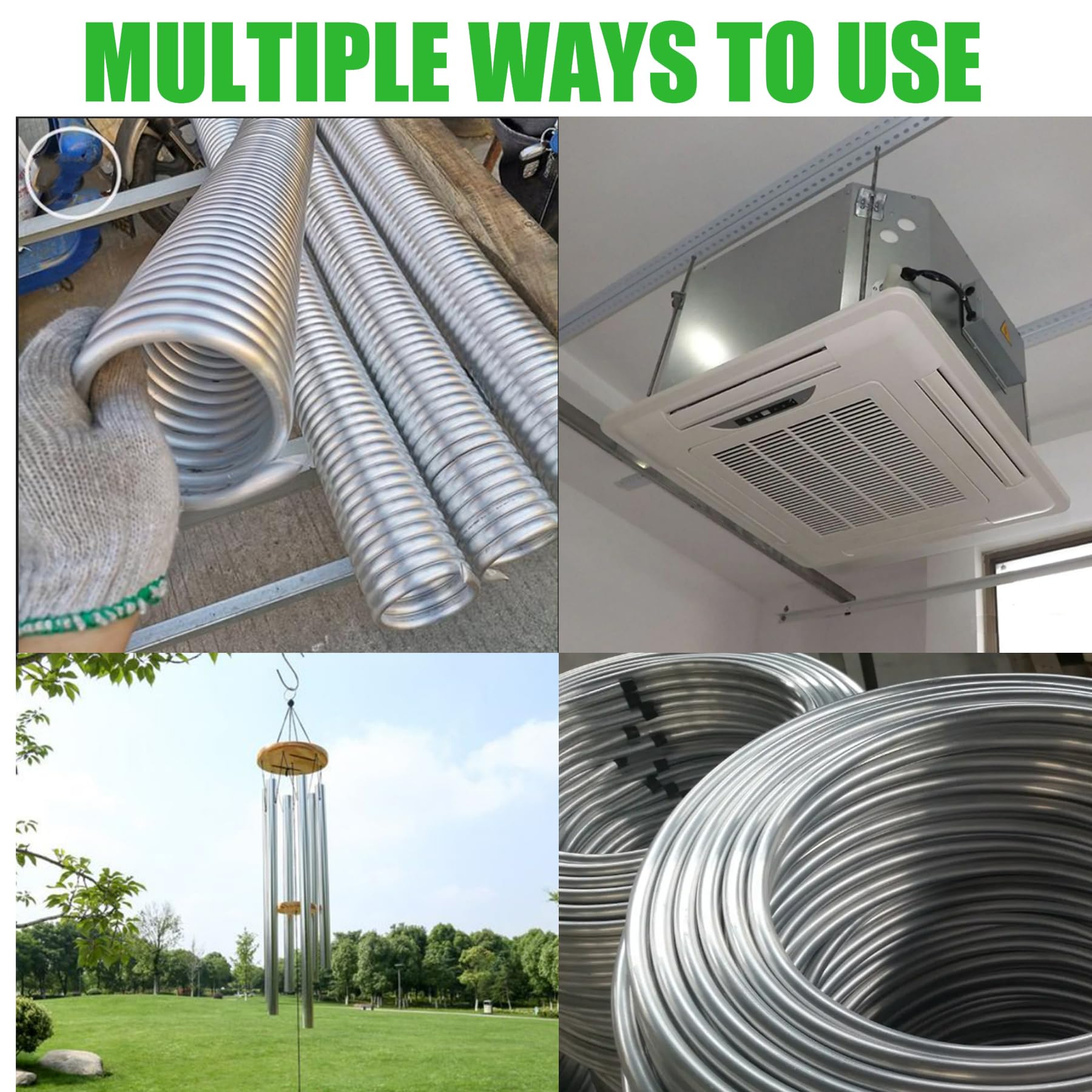 3/8 Etal Fuel Line,3/8" OD Aluiniu Coiled Tubing Hard Tube For Refrigeration Tubing - View #5