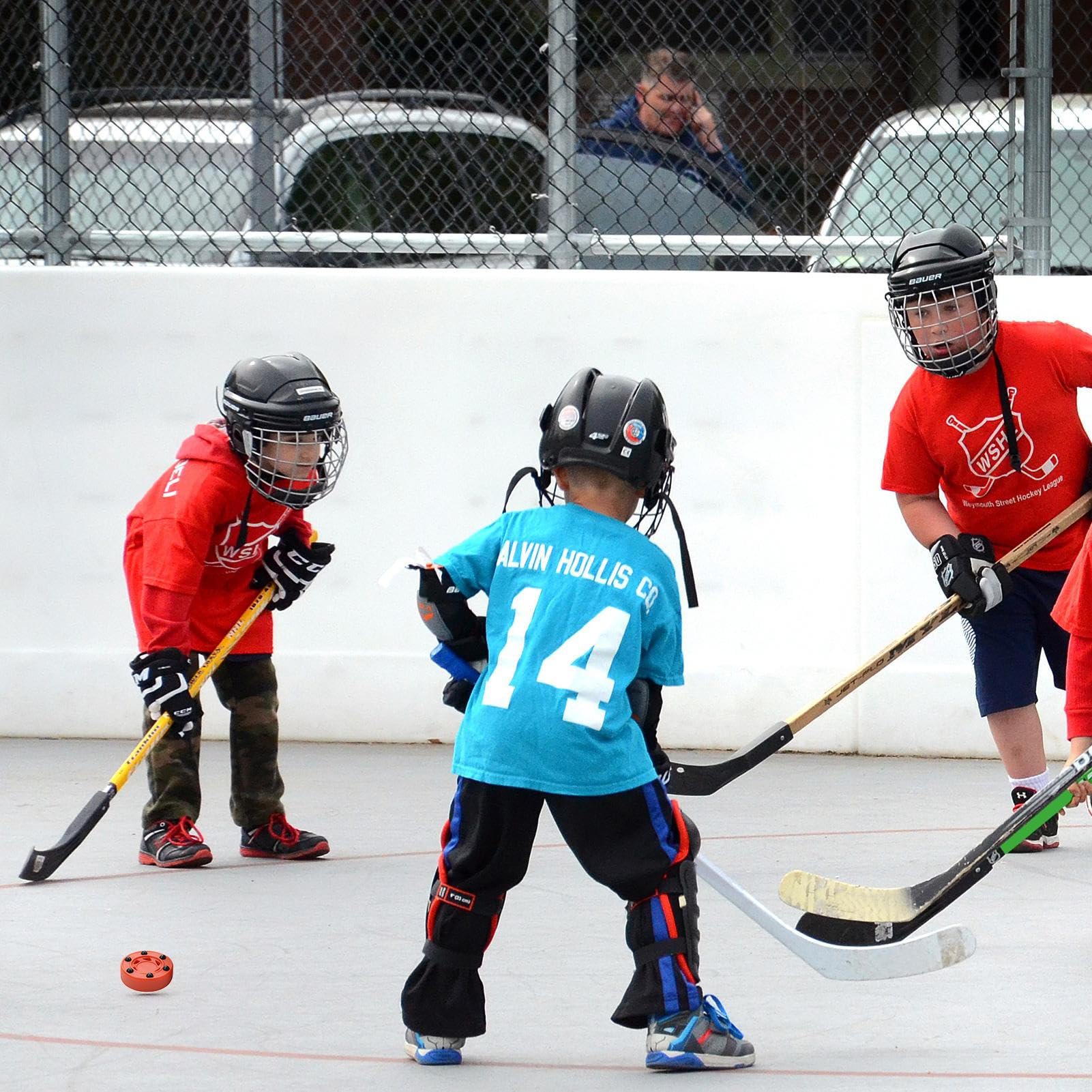 Arandela de Hockey Calle - Disco de Alto Rendimiento Resistente a la Intemperie para Entrenamiento y Partidos