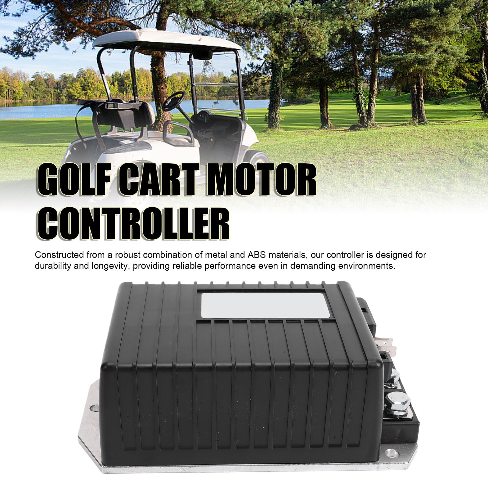 Luocute Controller Motore per Carrello da 48 V 275 A Sostitutivo per G29 | Compatibile con Motore da 48 V, Protezione Integrata da Cortocircuito e Surriscaldamento, Nessuna Modifica del Circuito