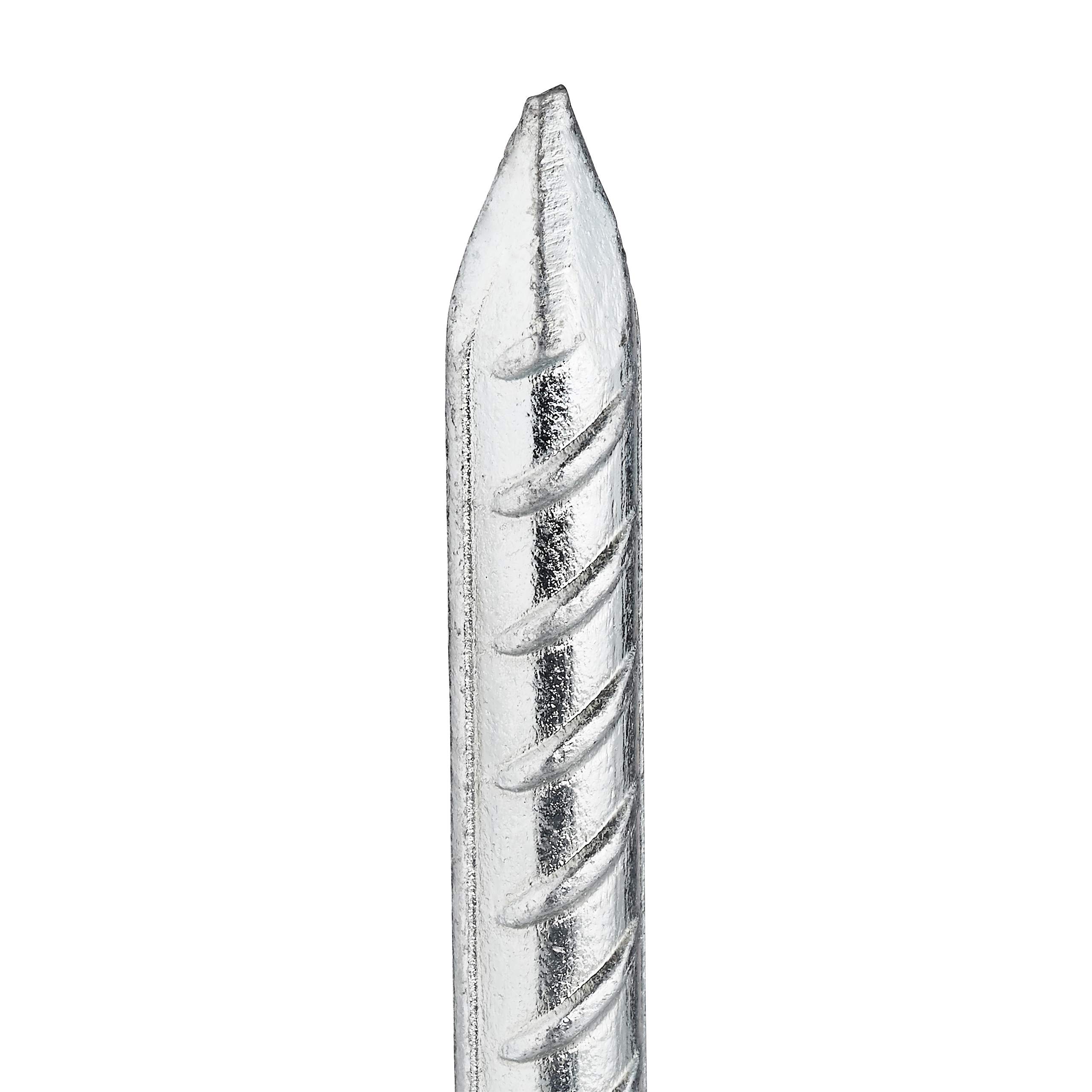 Piquets de Fixation Sol XL, Lot de 20, Sardines, Acier galvanisé, Tente, 39 cm, Acier électrozingué, argenté | Accessoire de tente, extra-long, 39 cm, acier galvanisé