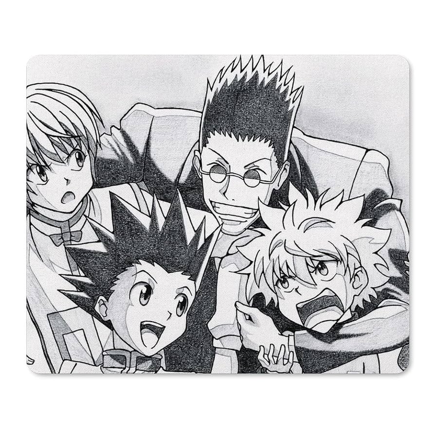 HUNTER×HUNTER＊カードダス　マウスパッド　ビジュアルメタル Amazon.co.jp: ハンター×ハンターマウスパッドマウスパッド