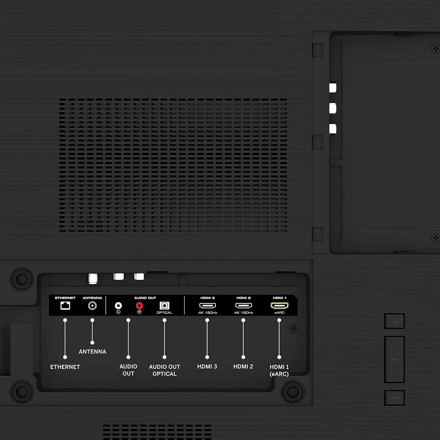 VIZIO 55-Inch OLED Premium 4K UHD HDR Smart TV with Dolby Vision, HDMI 2.1, 120Hz Refresh Rate, Pro Gaming Engine, Apple AirPlay 2 and Chromecast Built-in - OLED55-H1