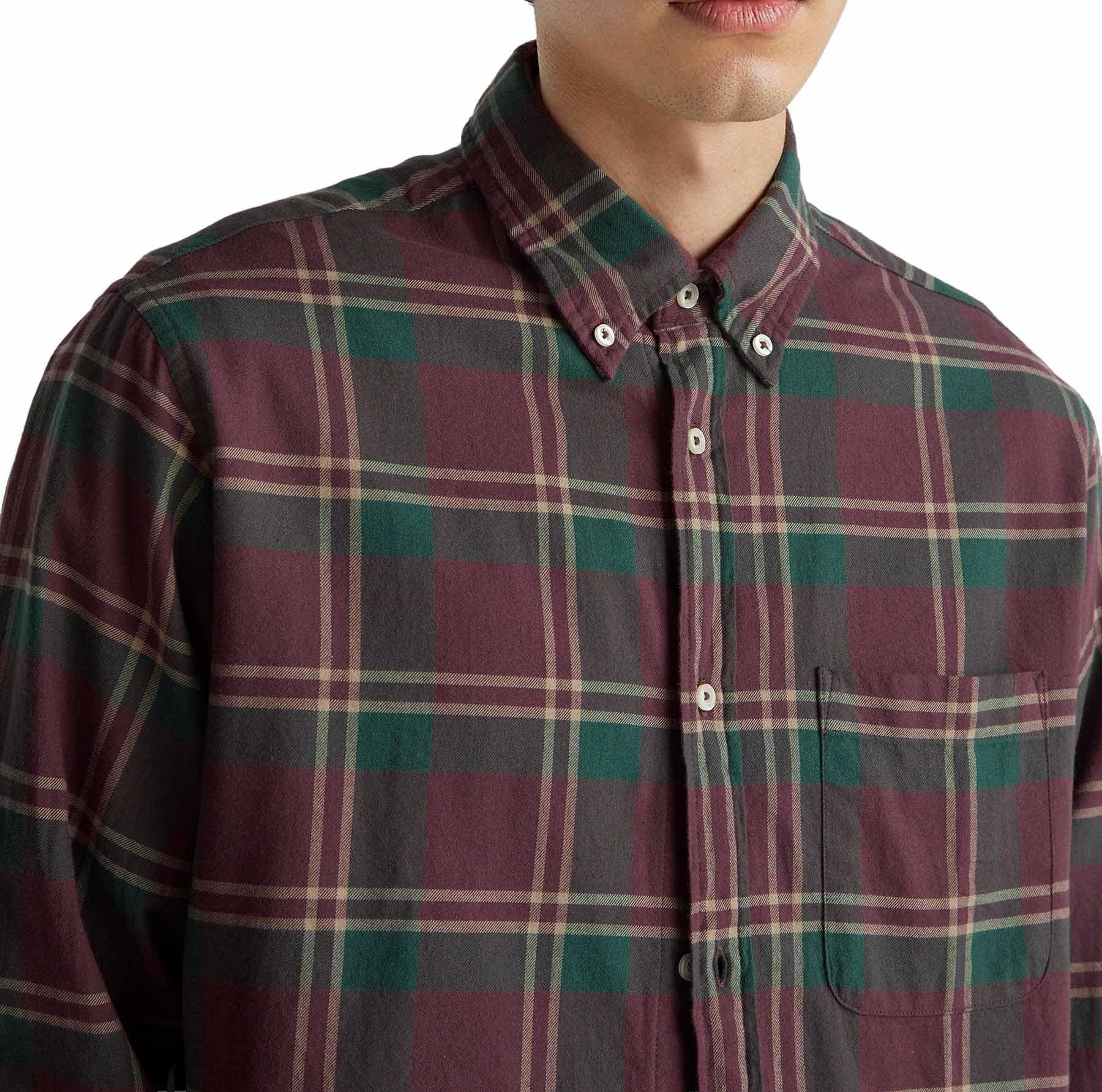 United Colors of Benetton Camicia 5tcruq04w Camicia Uomo (Pacco da 1)