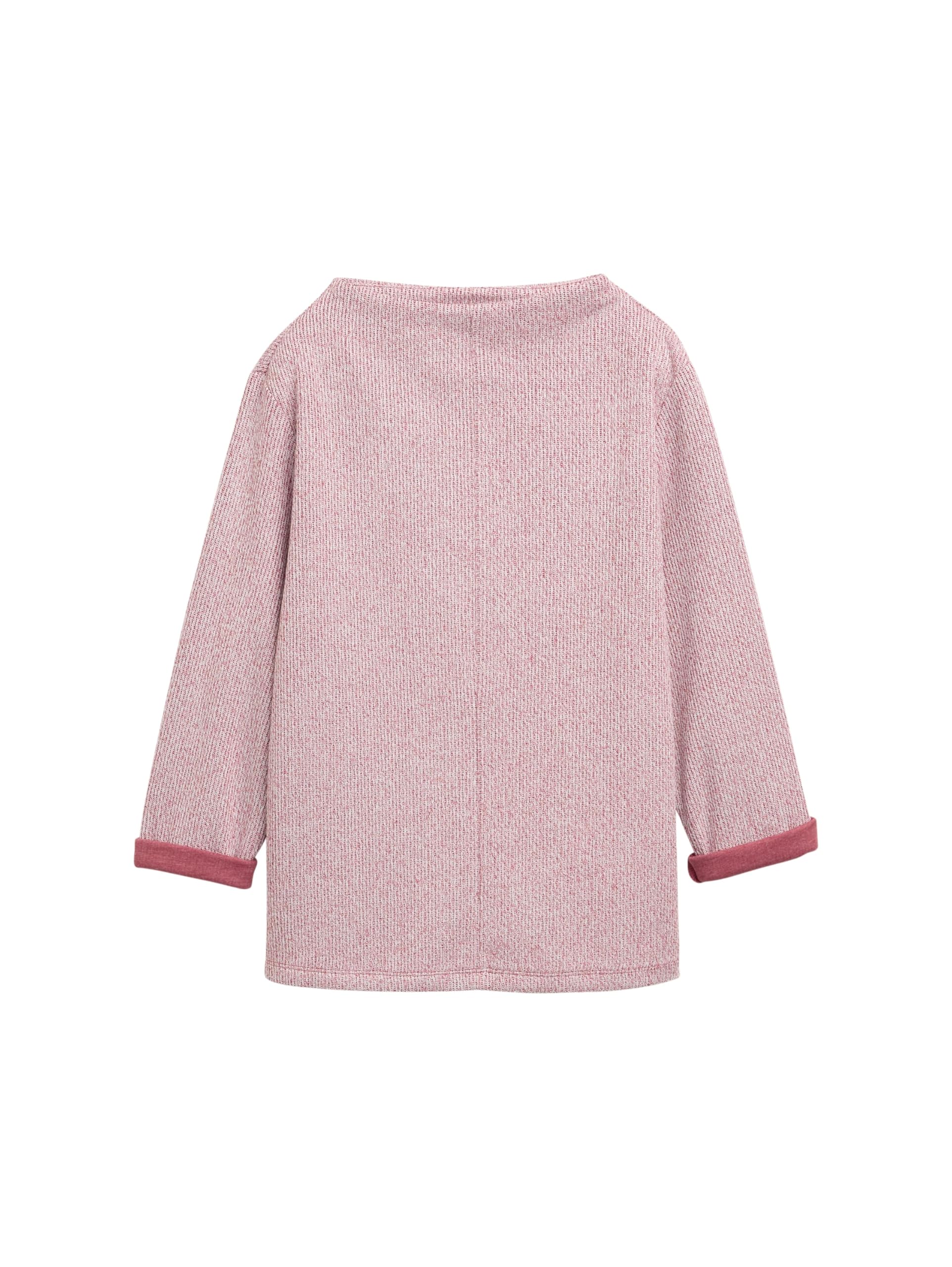 Tom Tailor Damen 1049009 Sweatshirt mit Stehkragen