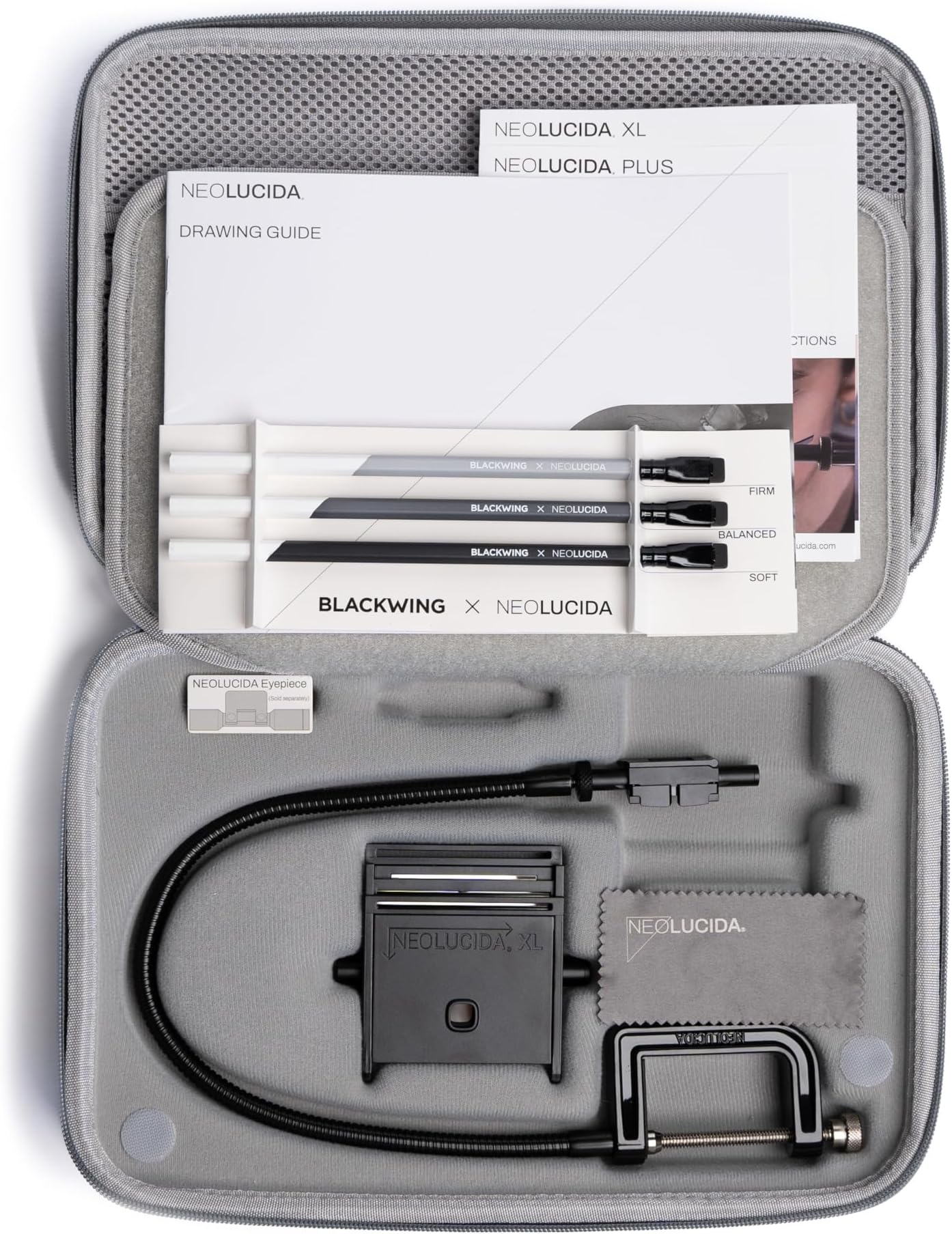 NeoLucida Deluxe Kit - A modern camera lucida drawing tool kit
