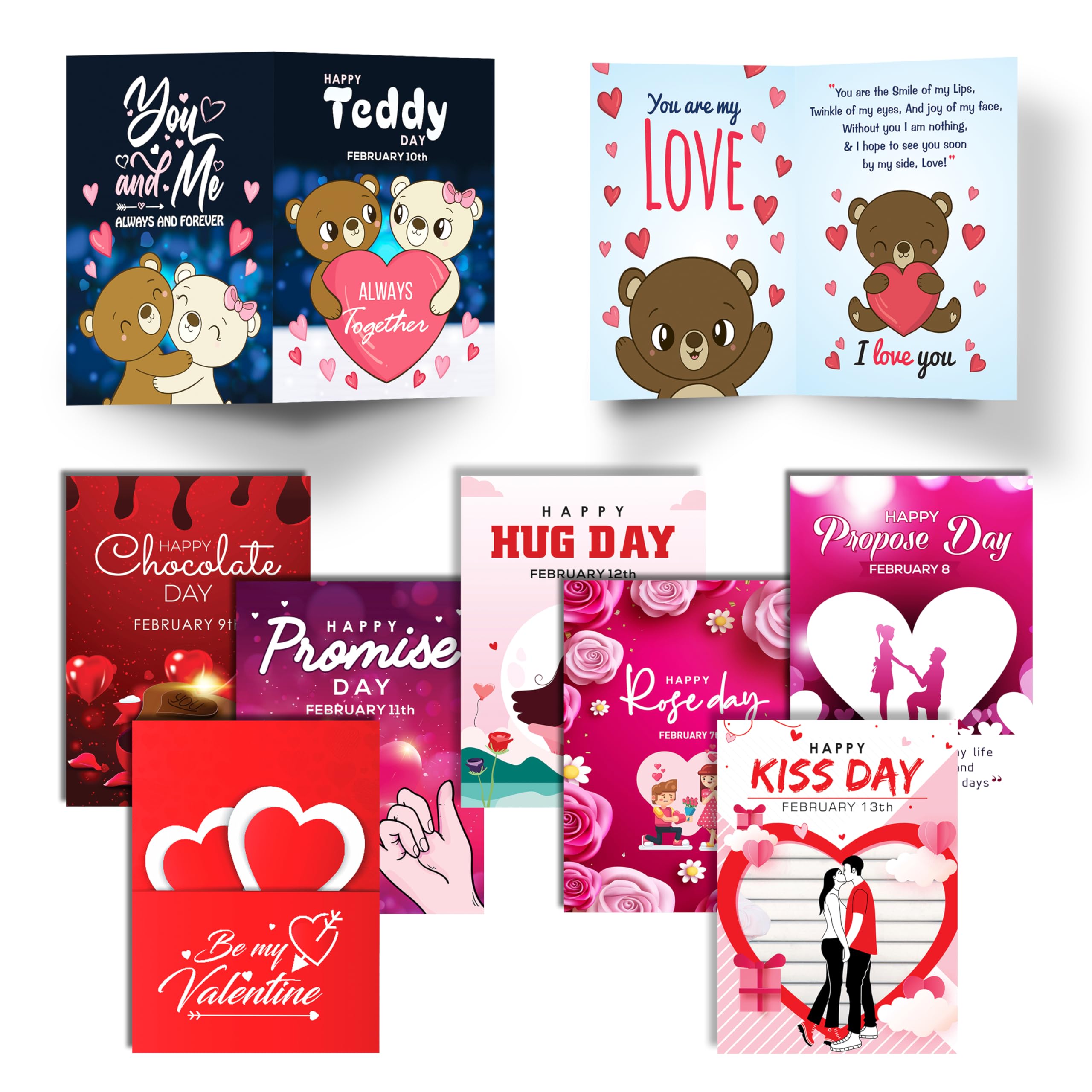 Twinster valentine's Day special Greeting Card Combo For Boyfriend