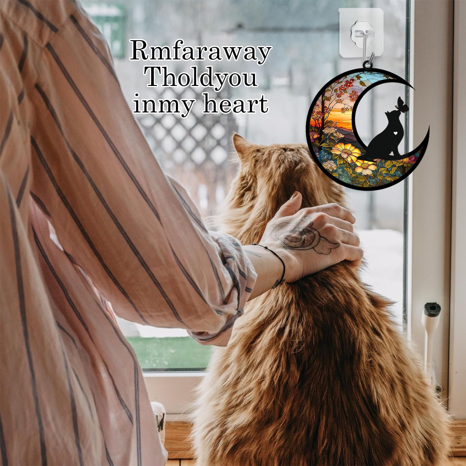 Catturatore Acrilico Per Animali Domestici - Decorazione Colorata Da Appendere, Con Corda E Magnete - Foto 14