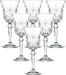 Lorren Home Trends RCR Crystal Melodia Collection Wine Glass Set