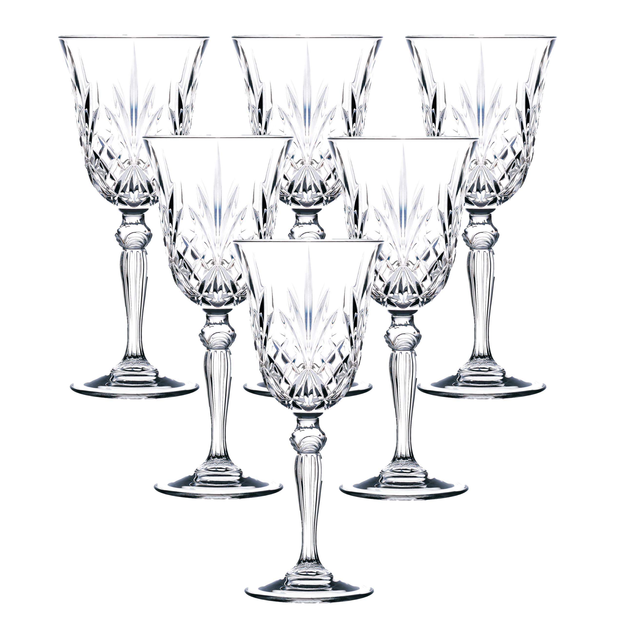 Verres à vin RCR Melodia en cristal : le cadeau de mariage et de crémaillère idéal