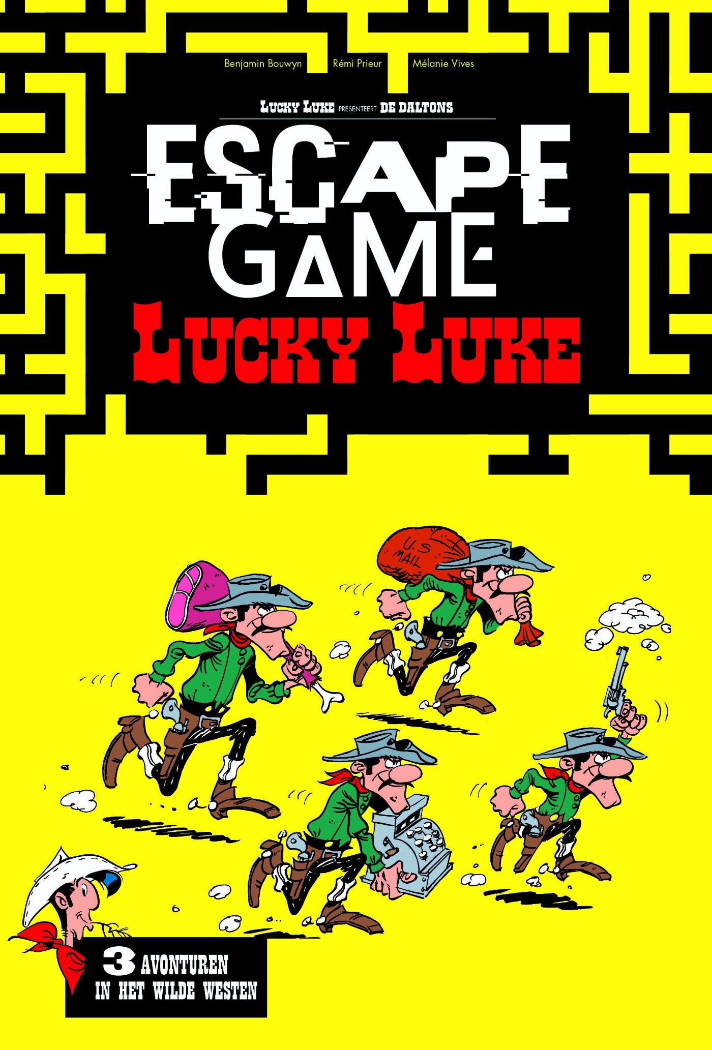 Escape game Lucky Luke: 3 avonturen in het Wilde Westen