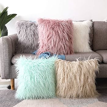 ミンク シェアードミンク リアルファー クッションカバー Amazon.co.jp: クッションカバー ロングファー フェイクファー