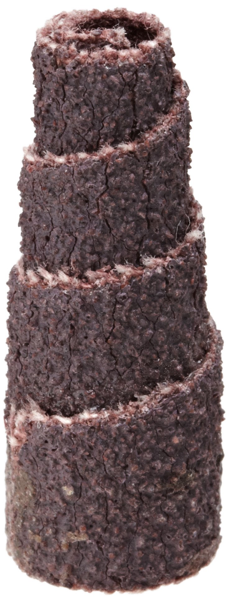 Merit Spiral Abrasive Roll, Full Taper, Aluminum Oxide, 3/16