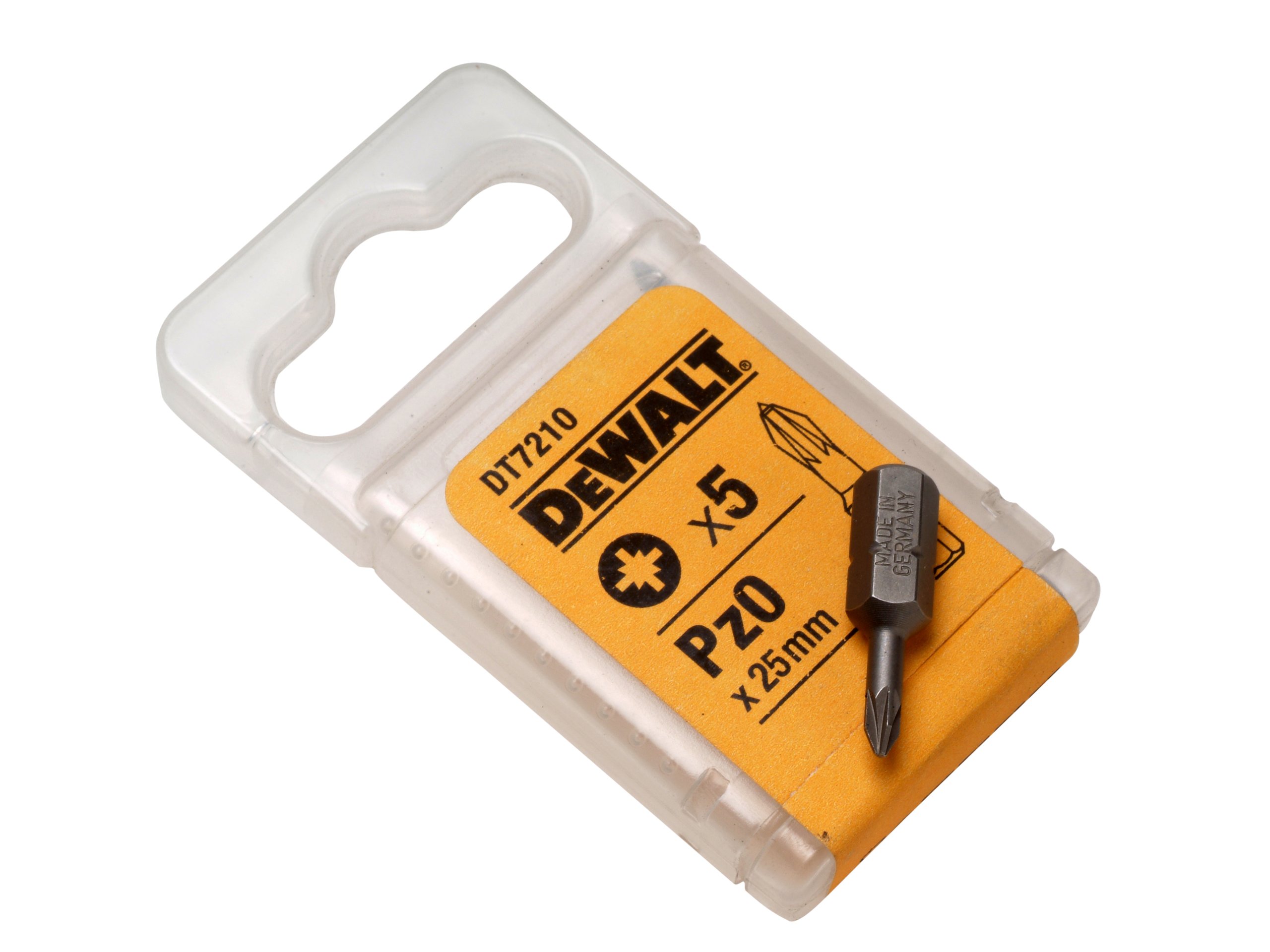 DEWALTDT7226 Torsion Bits PZ2 50mm Pack of 5