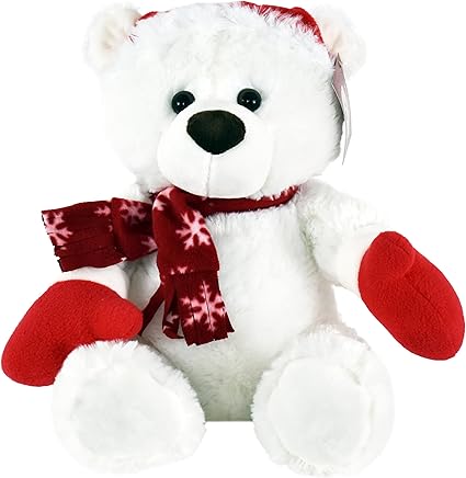 Teddy bear with santa hat Clearance