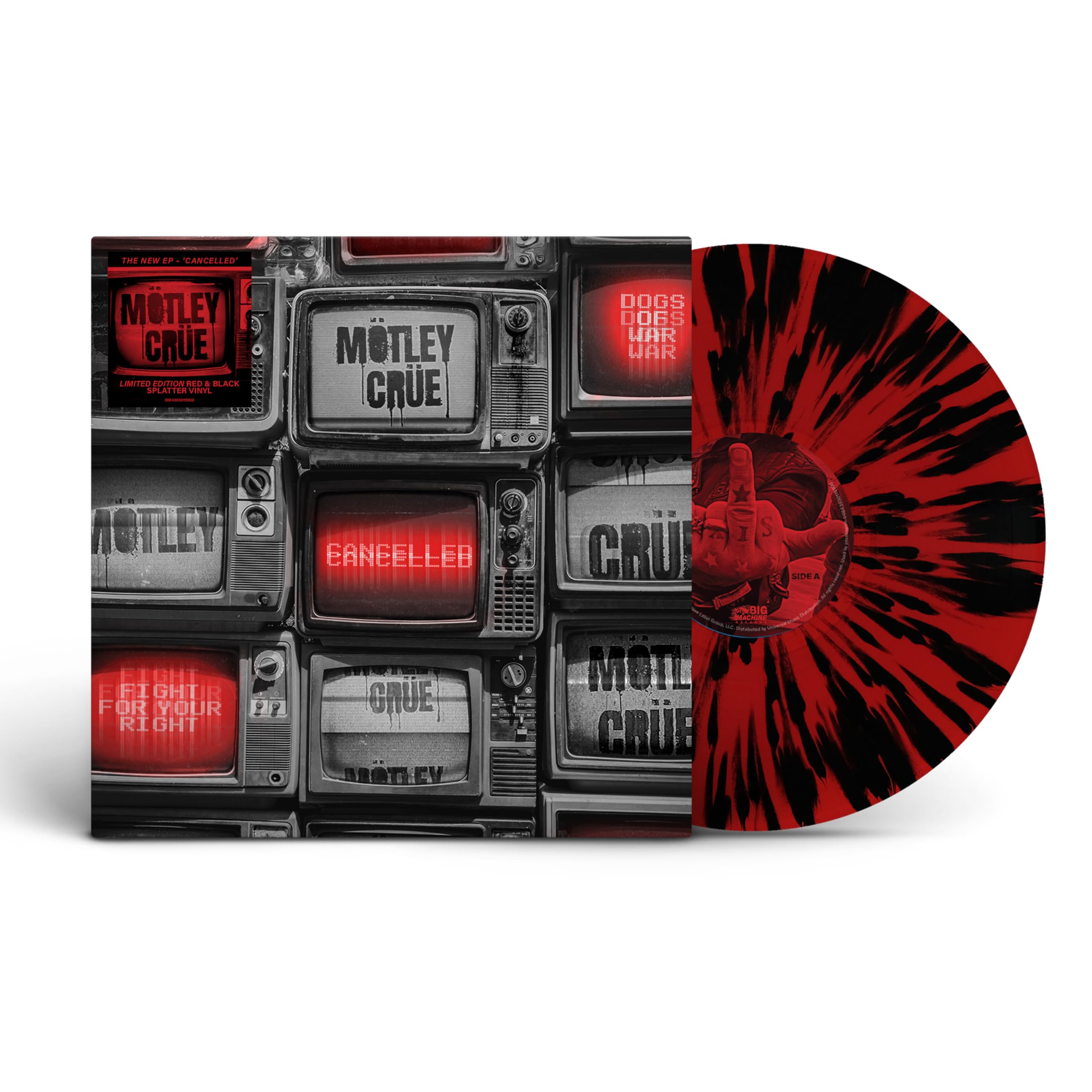 Cancelled [Red/Black Splatter 12" EP] [45 RPM]