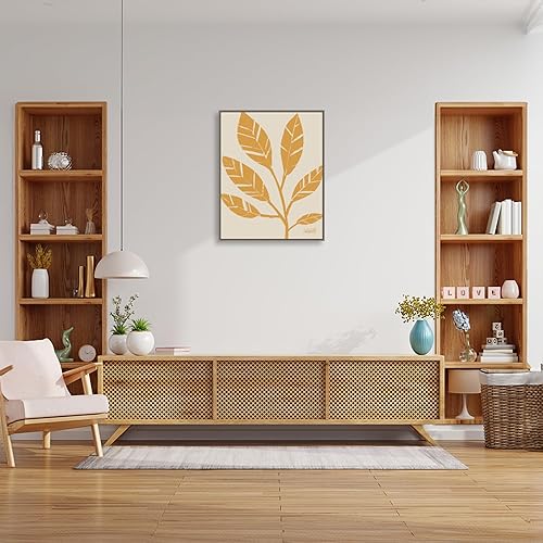 Miniatura 11 de Amanti Art Lienzo enmarcado para pared, 28 x 23 pulgadas, bocetos botánicos retro III Crop por Anne Tavoletti, lienzo enmarcado para pared, obras de